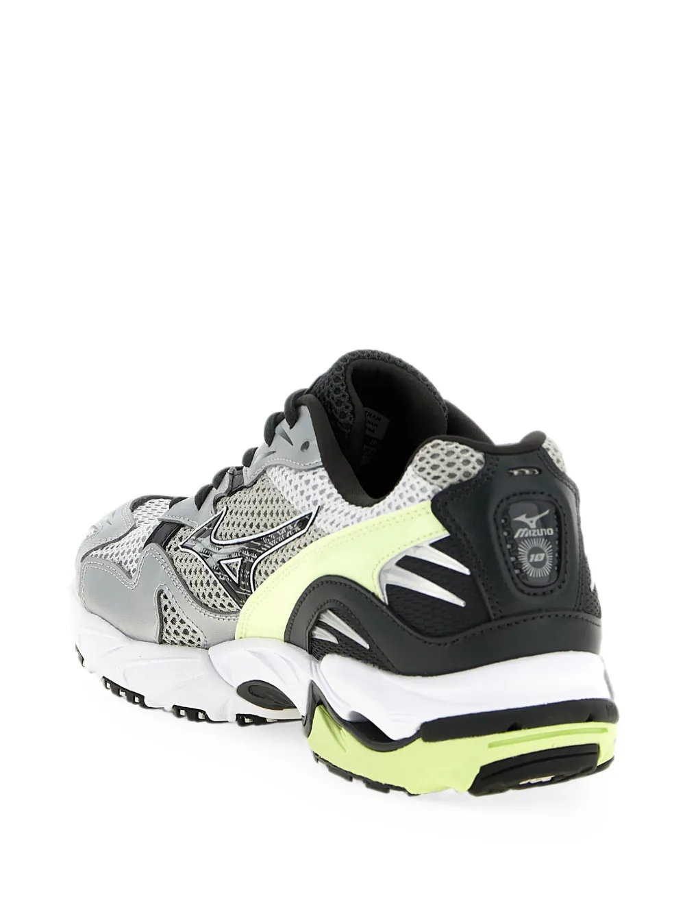 Mizuno Wave Rider 10 mesh sneakers Zilver