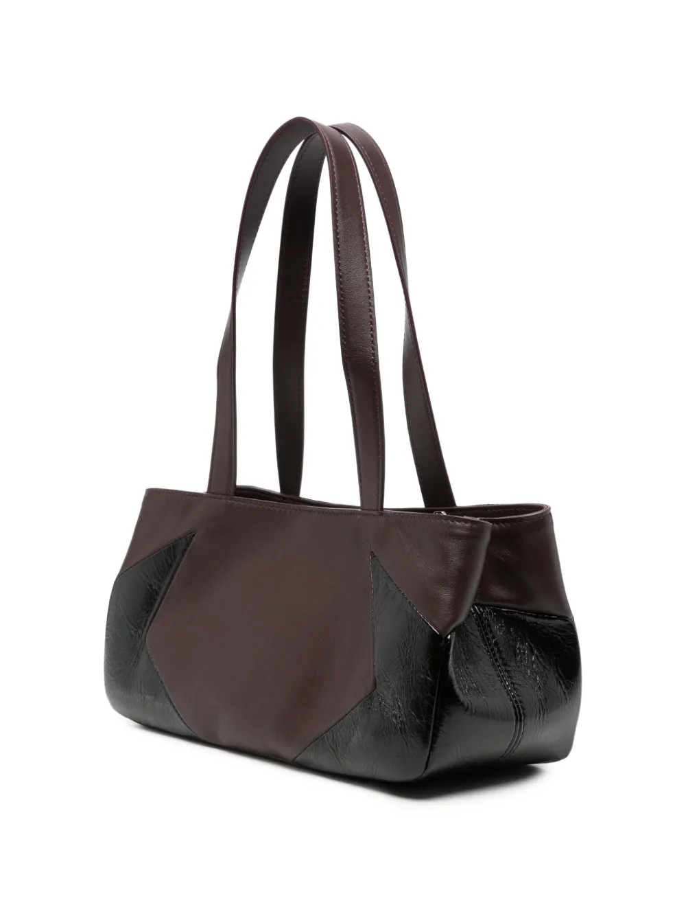 Off-White Kleine Oyah leren shopper Rood