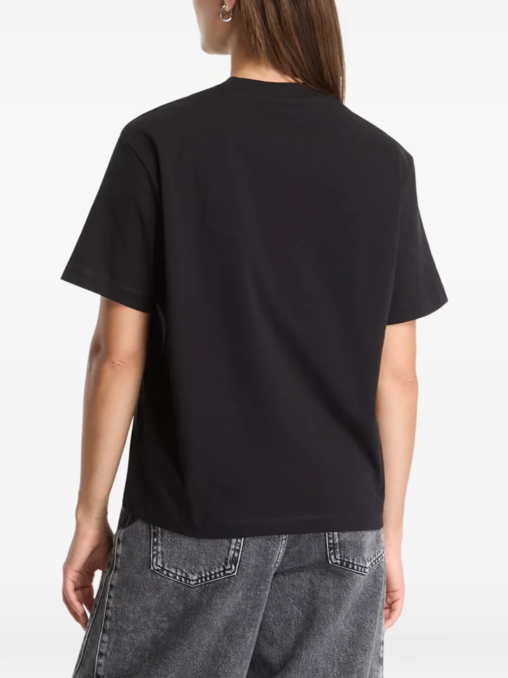 Karl Lagerfeld Jeans T-shirt met grafische print Zwart