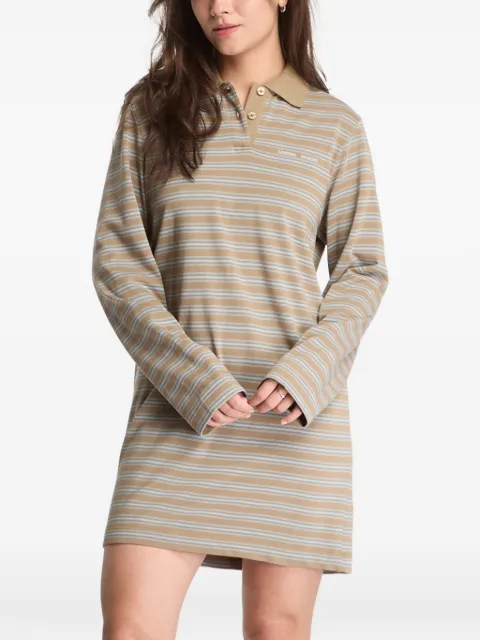SAMSOE SAMSOE striped long-sleeve mini dress