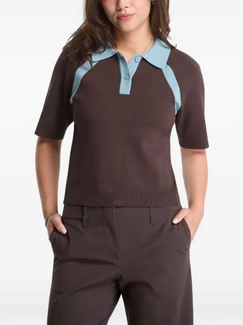 SAMSOE SAMSOE raglan-sleeve polo shirt