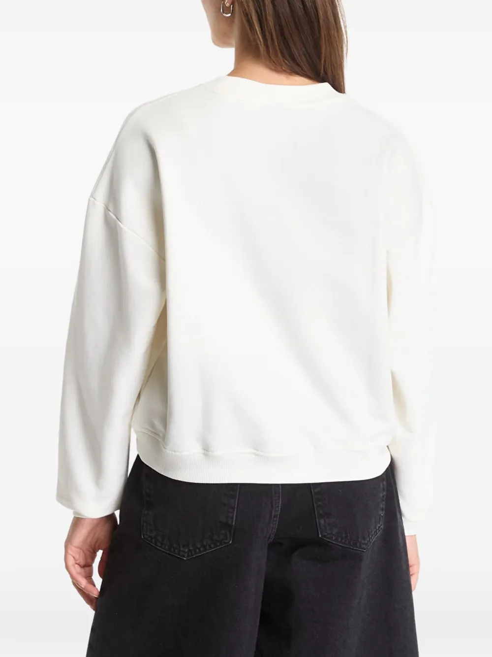 Karl Lagerfeld Jeans Sweater met print Wit
