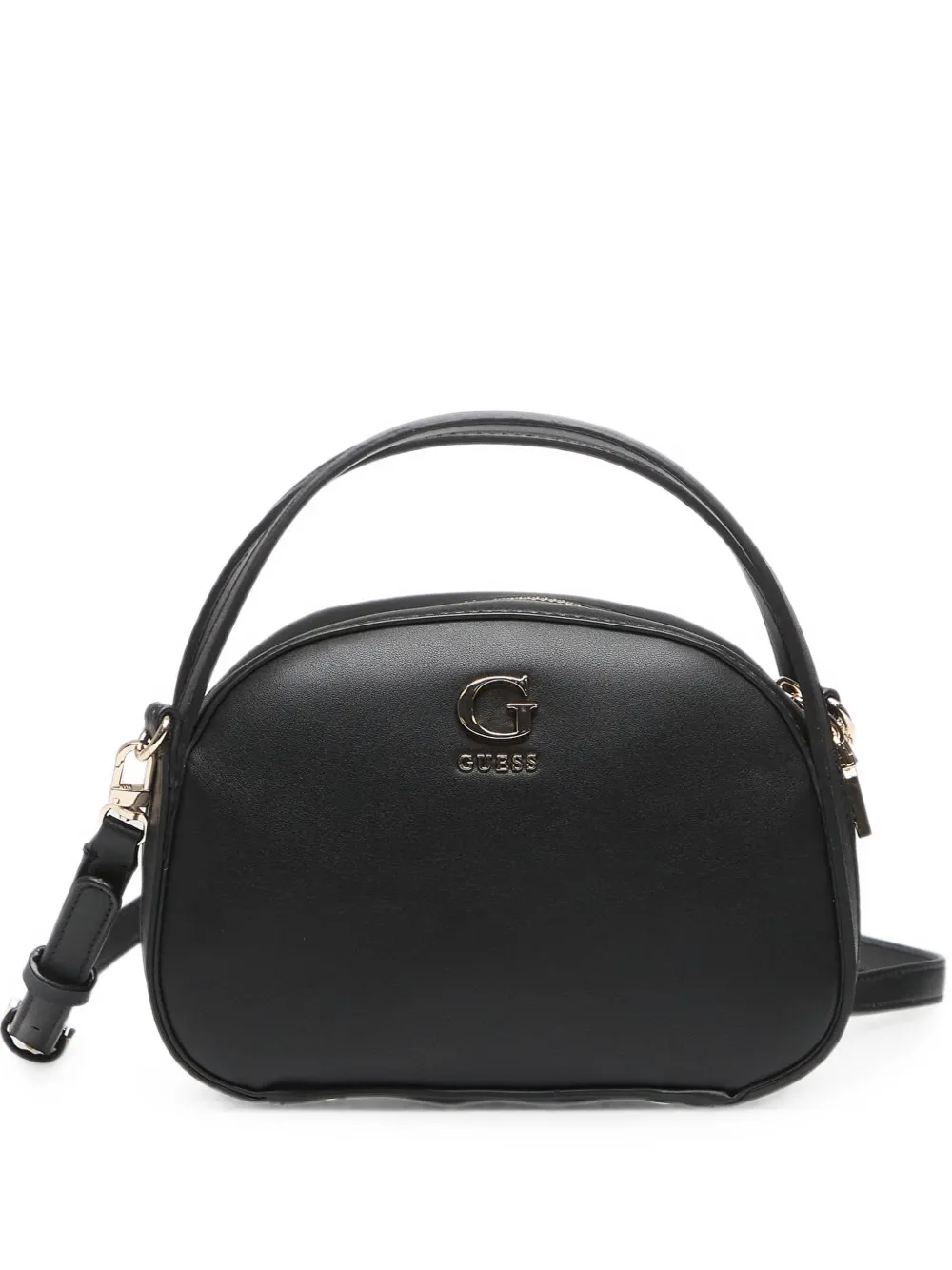 GUESS USA Coleen logo-plaque top-handle tote bag - Nero