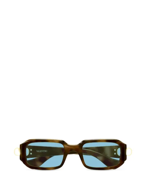 VALENTINO GARAVANI EYEWEAR lentes de sol VLogo Signature con armazón rectangular