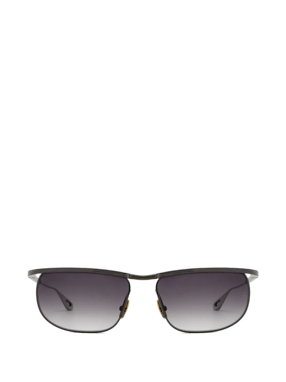 Jacques Marie Mage Melville Square-frame Sunglasses In Grey