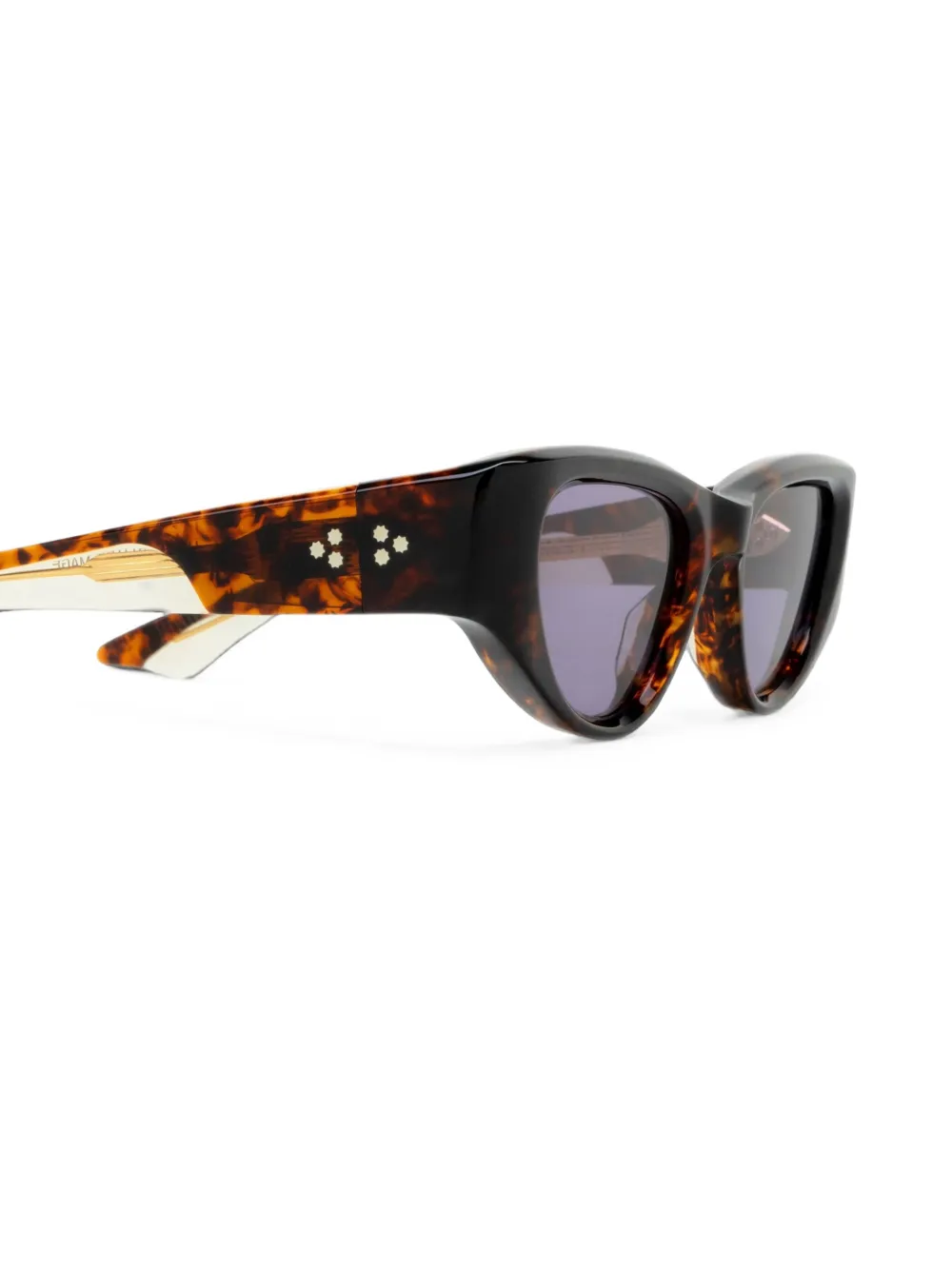 Jacques Marie Mage Seymour cat-eye frame sunglasses Bruin