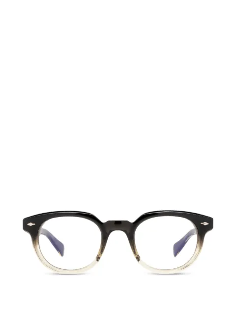 Jacques Marie Mage Matsu geometric-frame glasses