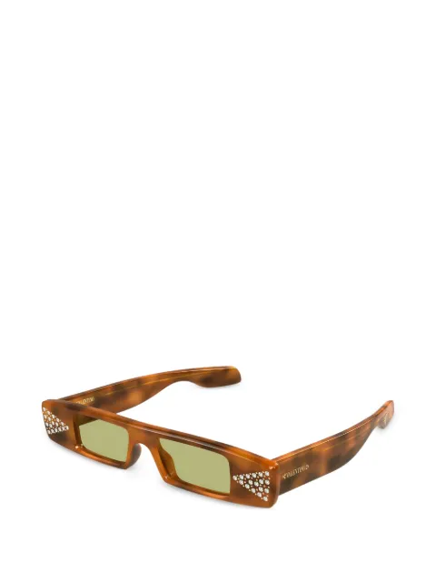 VALENTINO GARAVANI EYEWEAR crystal-embellished sunglasses