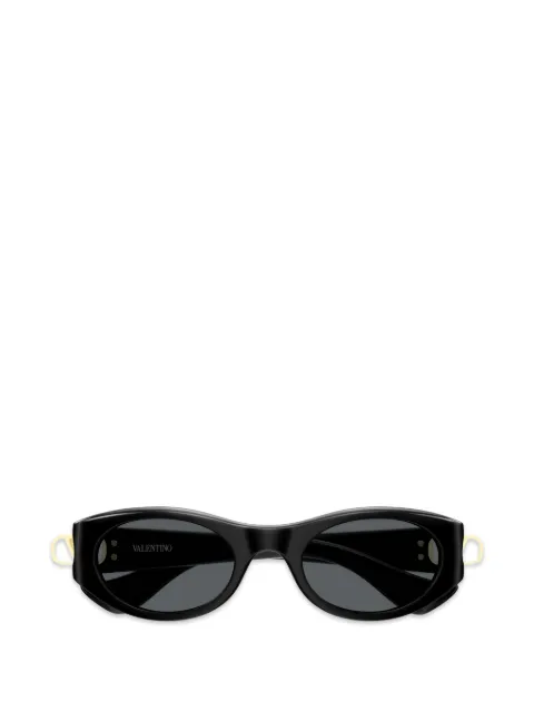VALENTINO GARAVANI EYEWEAR VLogo round-frame sunglasses
