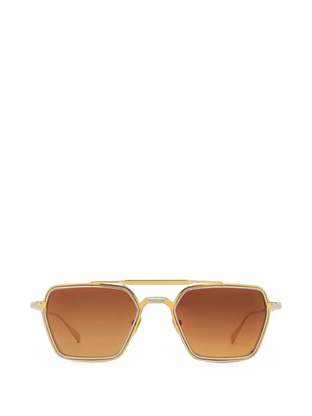 Jacques Marie Mage lunettes de soleil Commodore à monture géométrique Jacques Marie Mage lunettes de soleil Commodore à monture géométrique