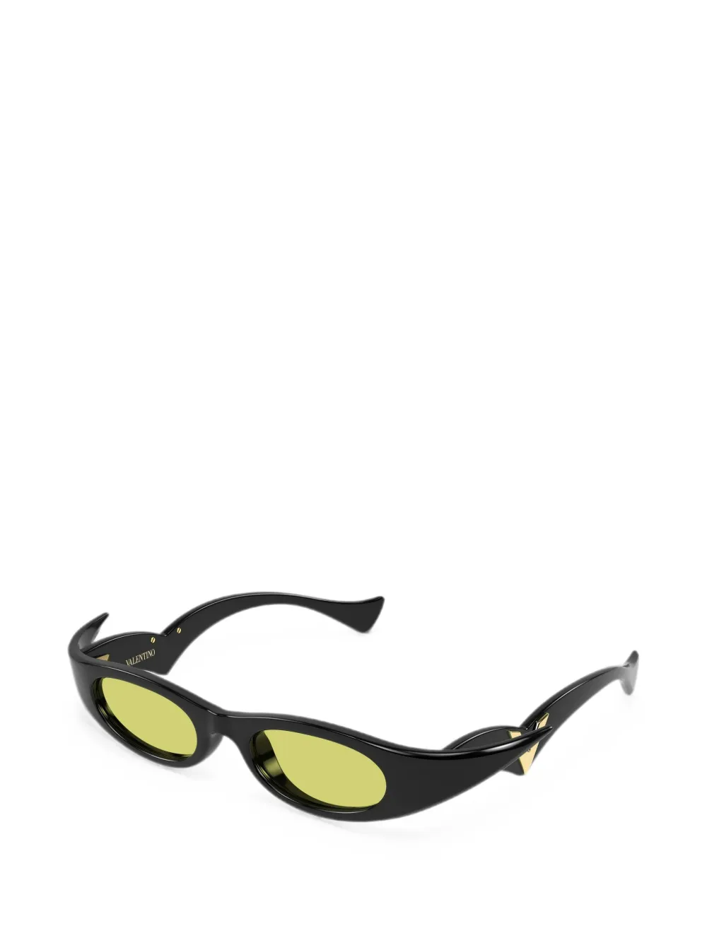 VALENTINO GARAVANI EYEWEAR Zonnebril met cat-eye montuur Zwart