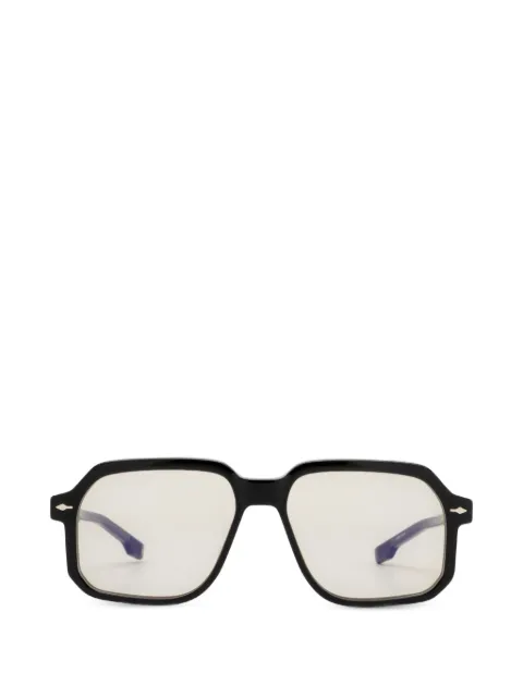 Jacques Marie Mage Domoto geometric-frame glasses