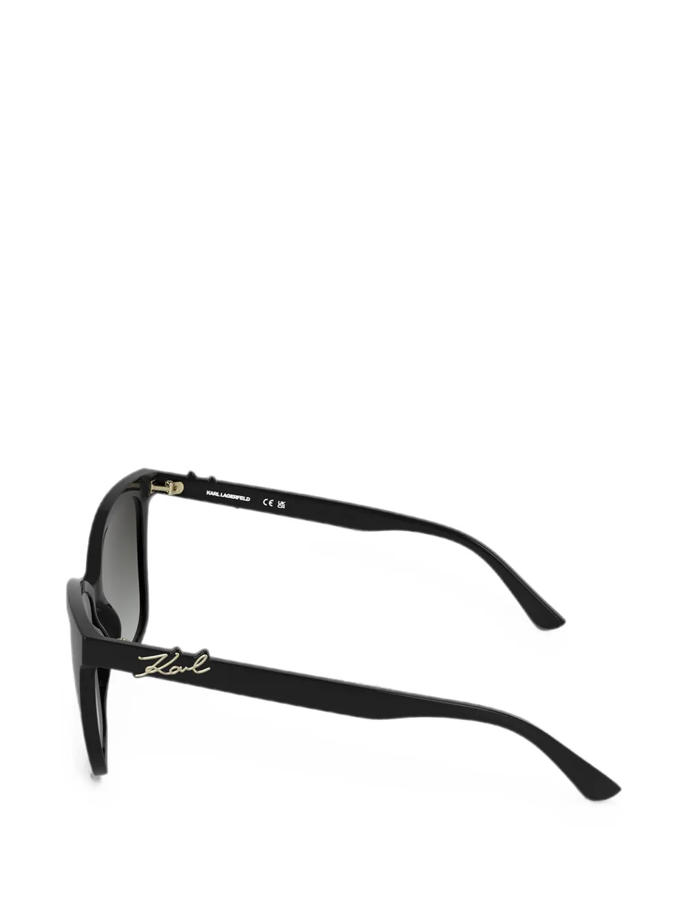 Karl Lagerfeld Zonnebril met cat-eye montuur Zwart