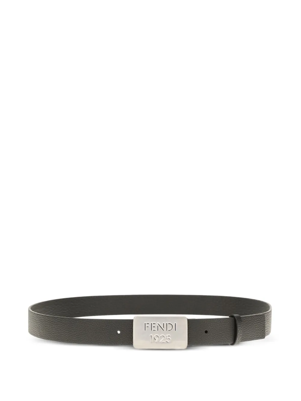 FENDI 쿠오이오 로마노 레더 벨트 | 블랙 | Image 1