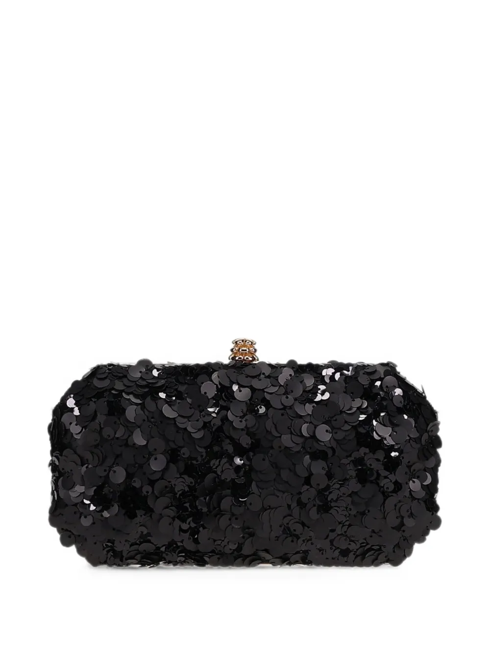 Tyler Ellis Perry kleine clutch verfraaid met pailletten Zwart