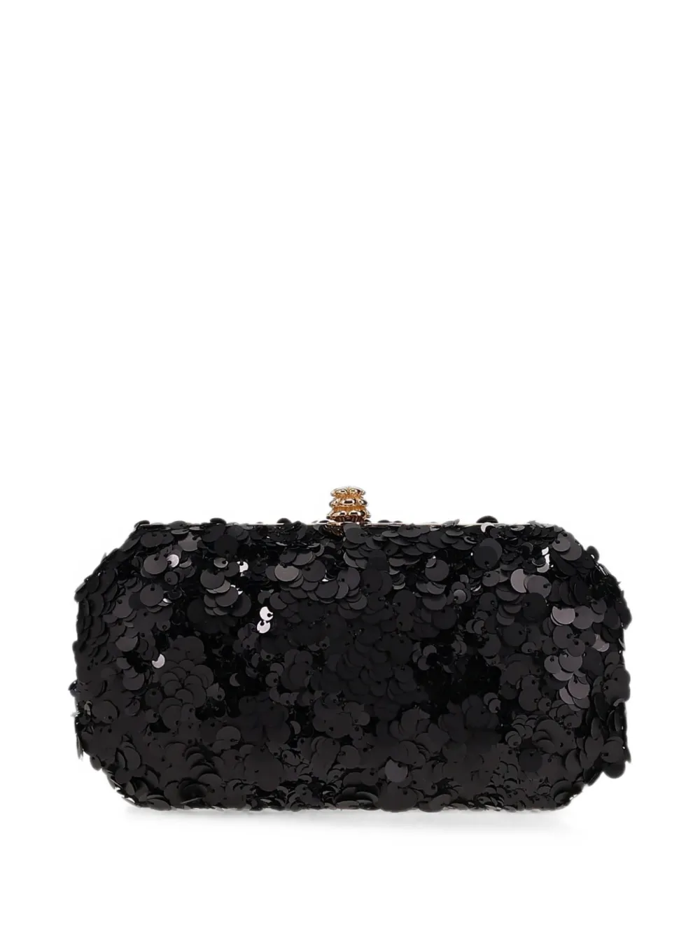 Tyler Ellis Perry kleine clutch verfraaid met pailletten Zwart