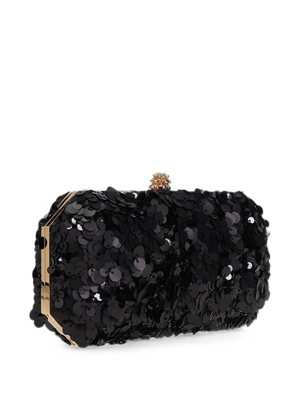 Tyler Ellis Perry kleine clutch verfraaid met pailletten Zwart