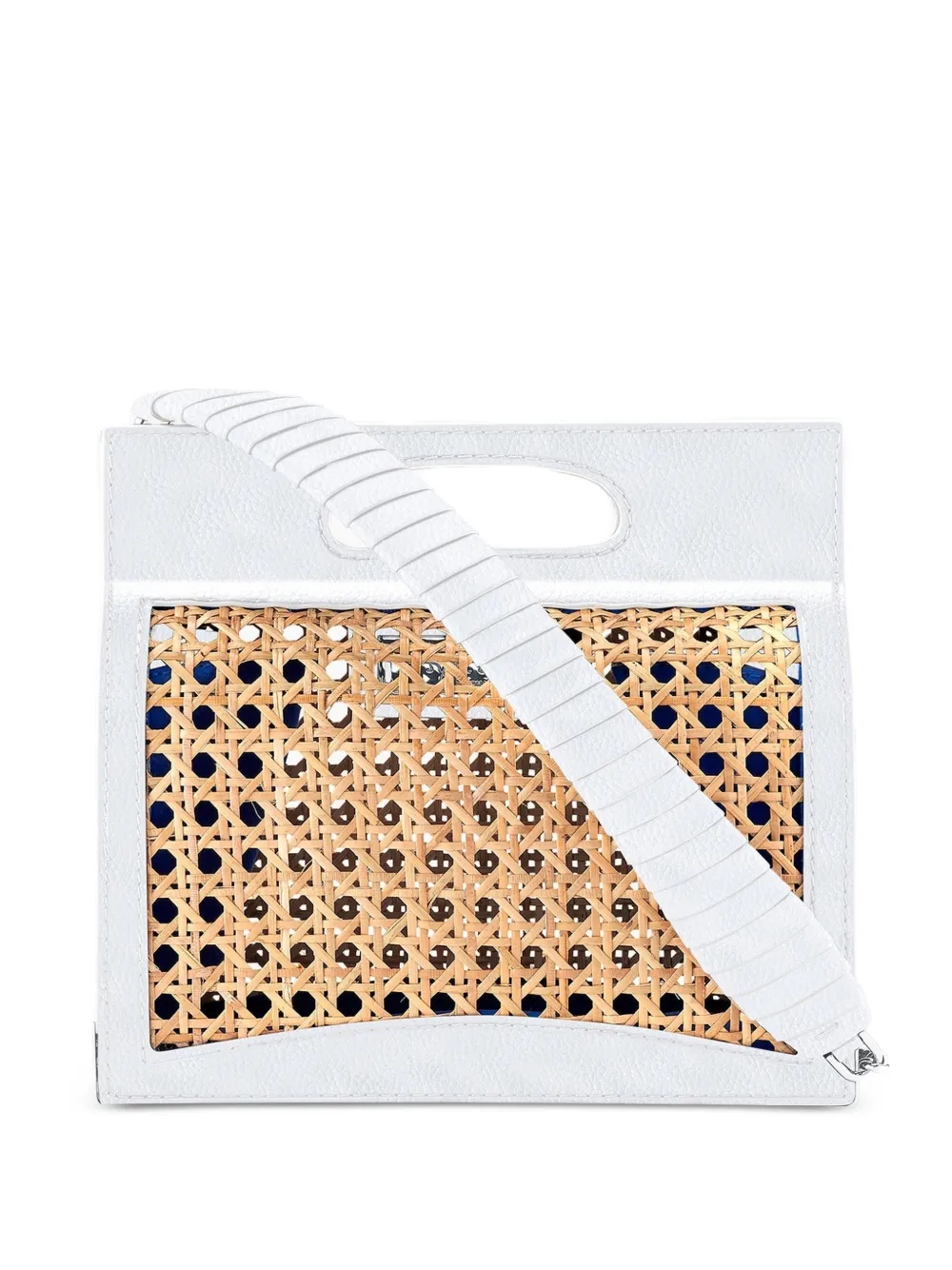 Tyler Ellis Stella wicker tote bag