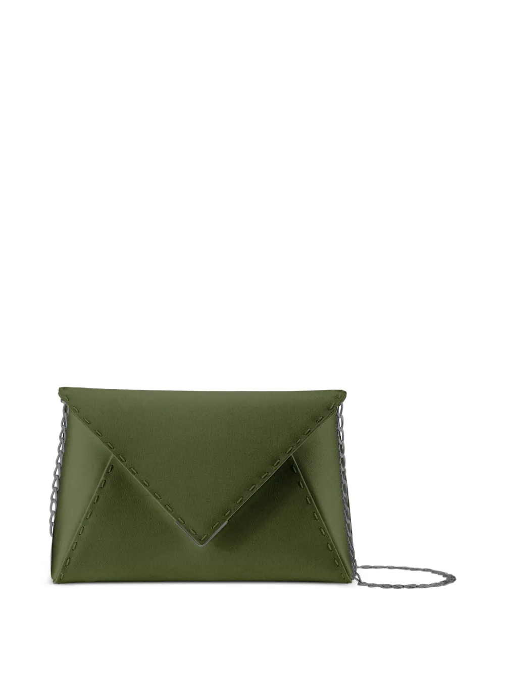 Tyler Ellis small Lee Pouchet clutch bag - Verde