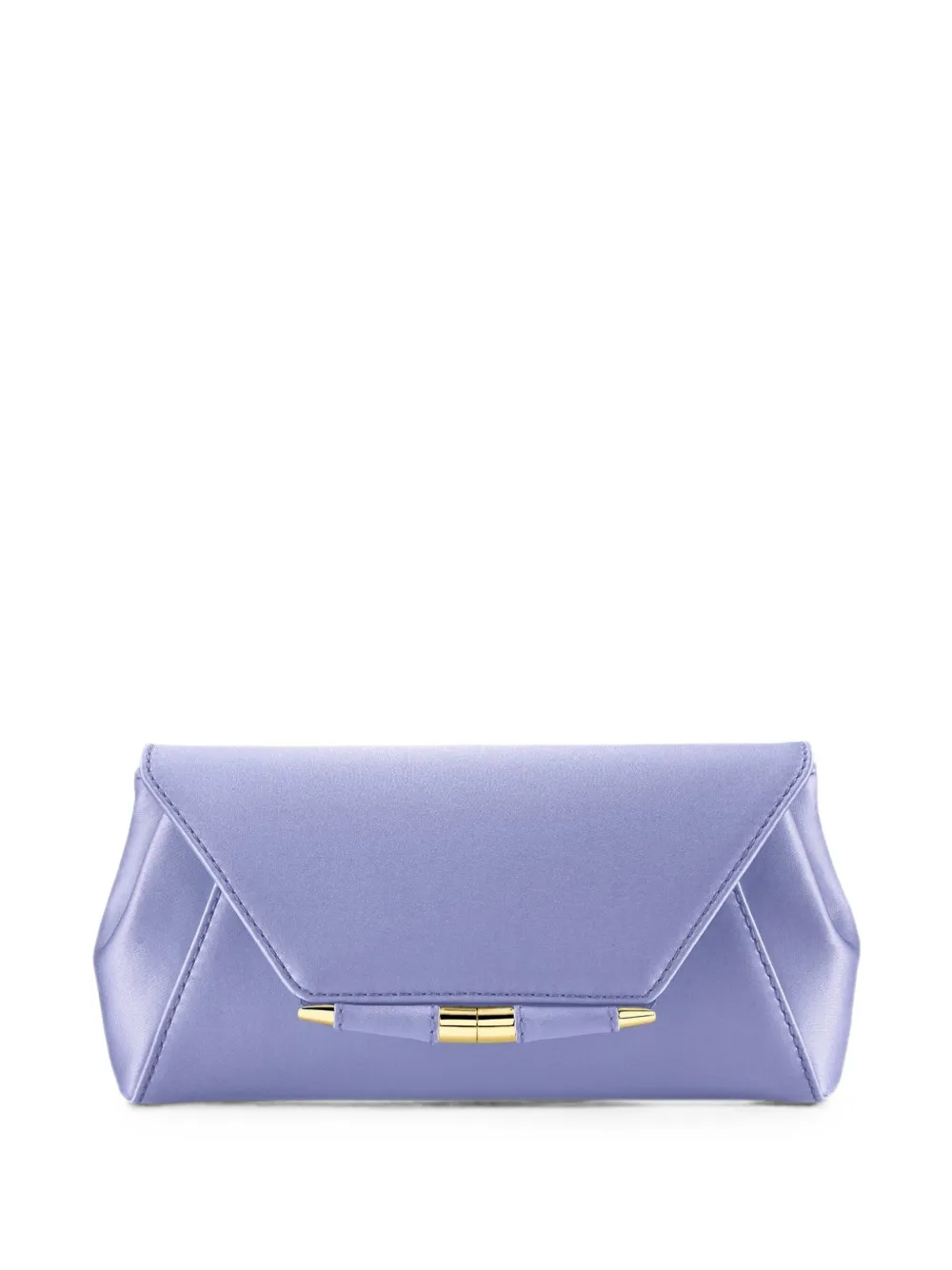 Tyler Ellis small Piper Infinity Bar clutch bag - Viola