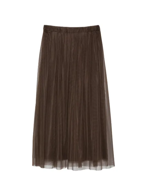 ALPHA STUDIO tulle maxi skirt