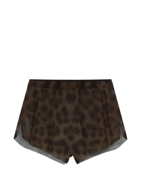 Soar Marathon leopard-print shorts