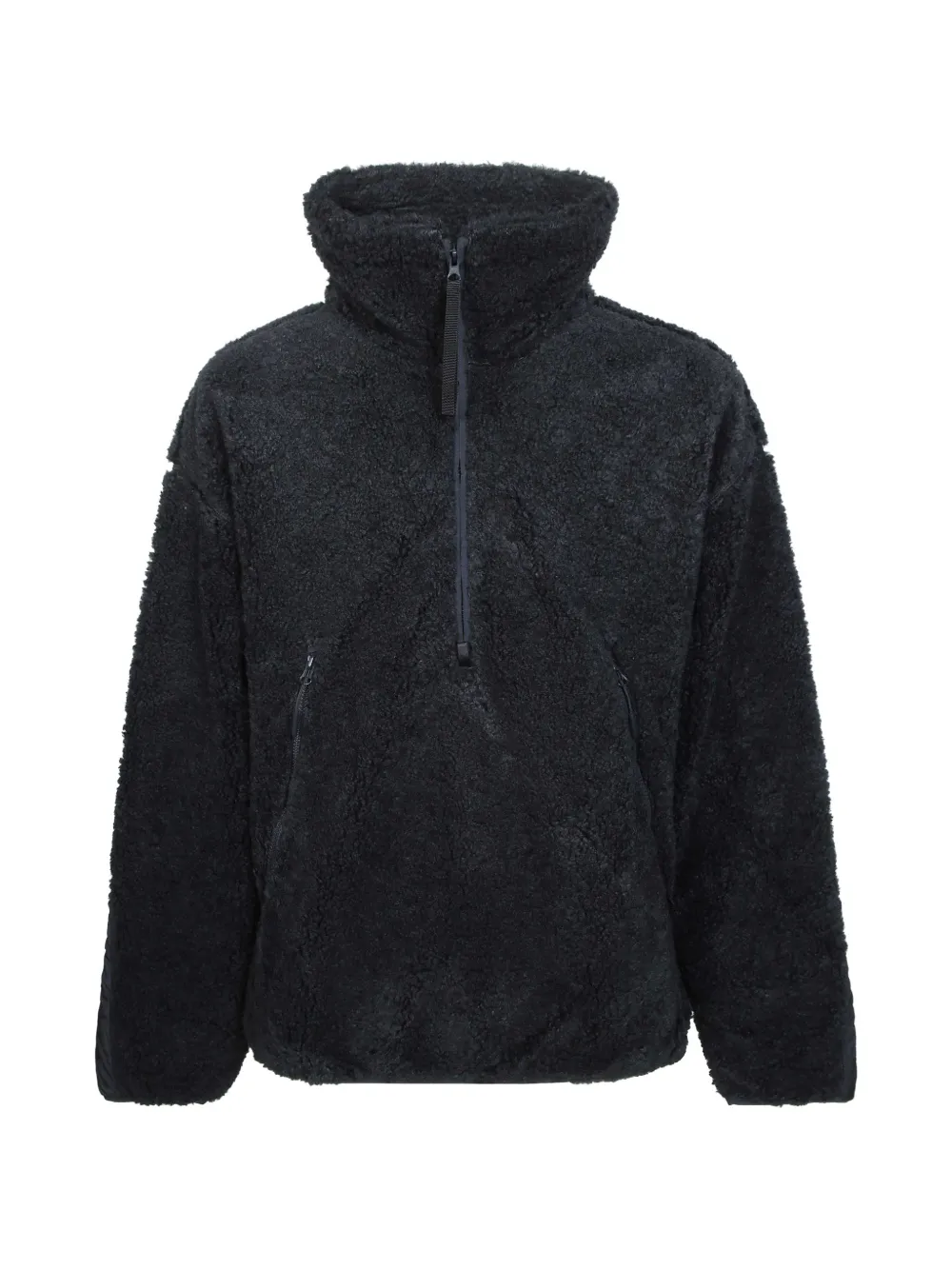 Oakley Snowdrift sherpa quarter-zip sweater Zwart