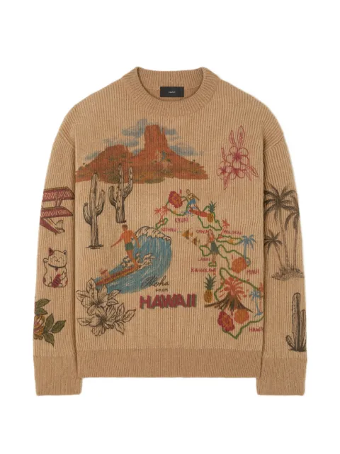Alanui Decade graphic-print sweater