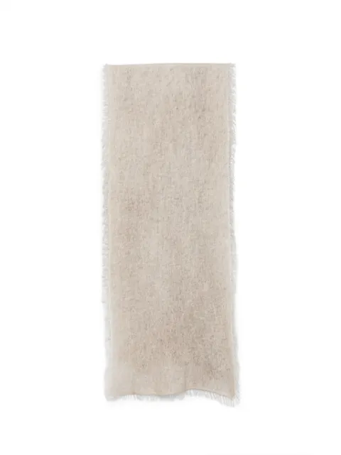 Avant Toi frayed cashmere scarf