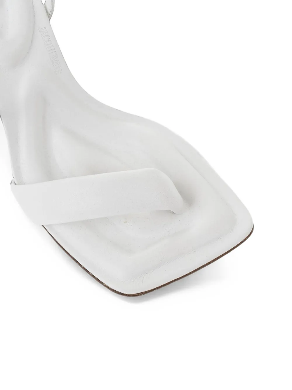 Jacquemus Limone square-toe sandals Wit