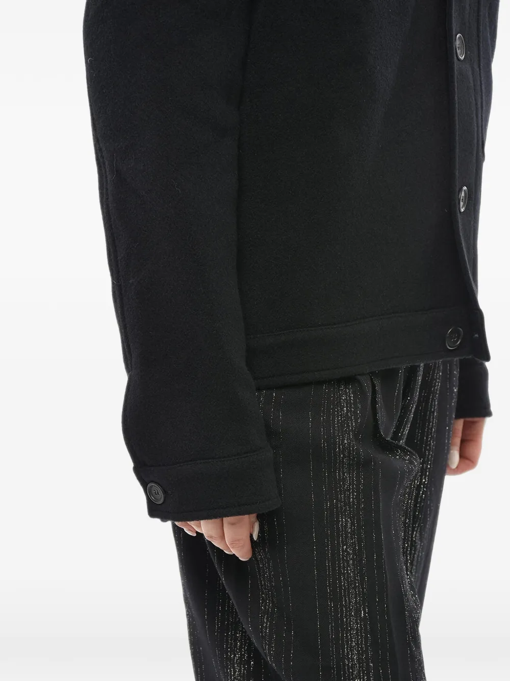 Stella McCartney Evert jacket Zwart