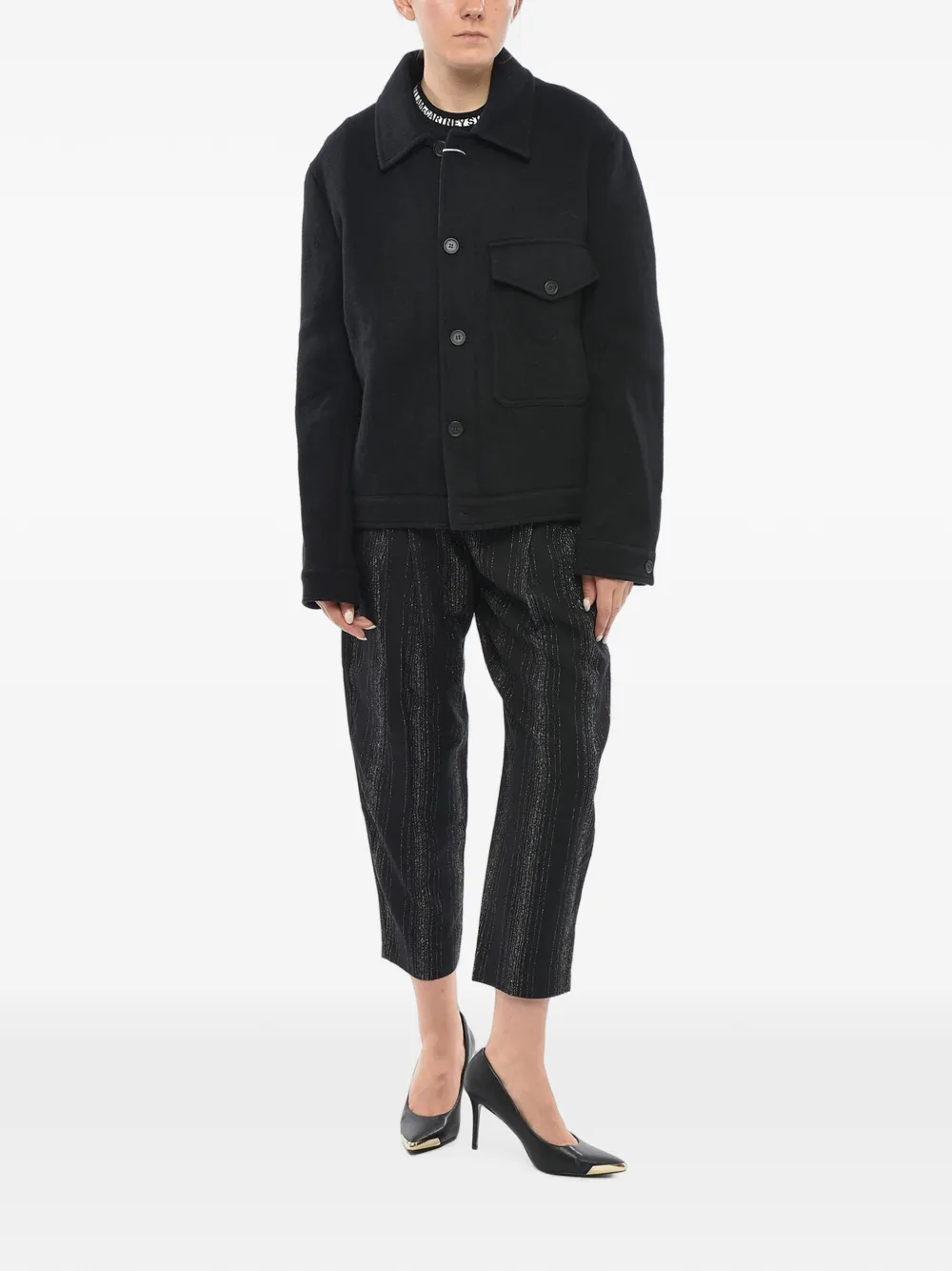 Stella McCartney Evert jacket Zwart