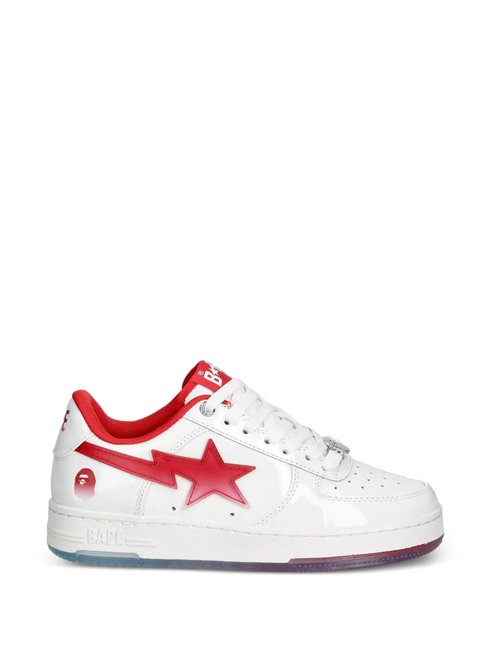 A BATHING APE® BAPE STA patent leather sneakers