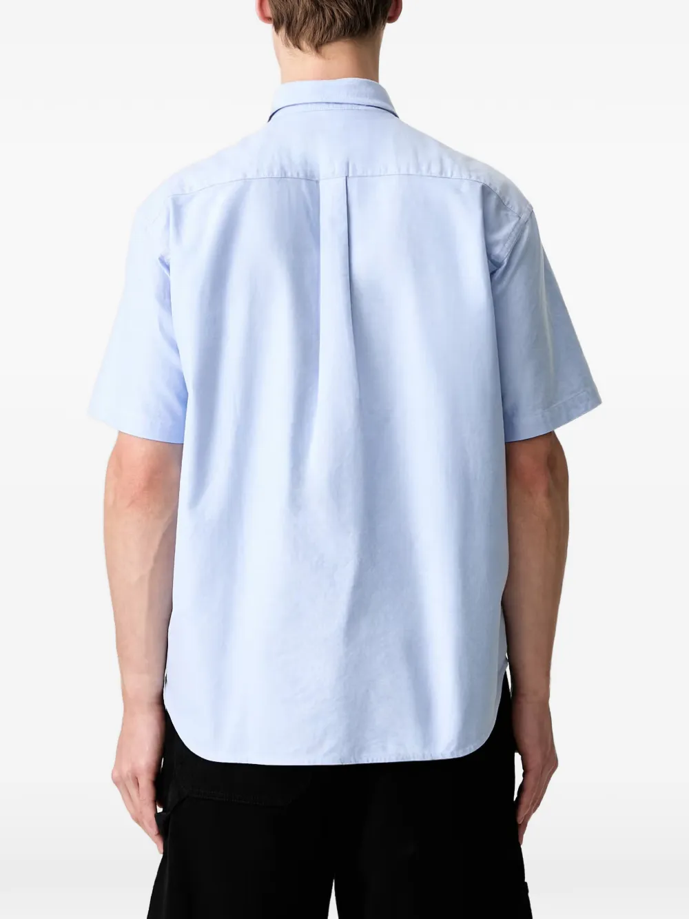 A BATHING APE Overhemd met korte mouwen Blauw