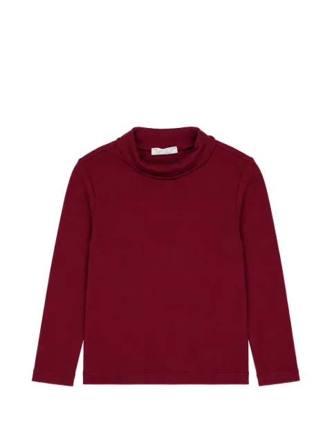 Miss Grant Kids roll-neck long-sleeve sweater