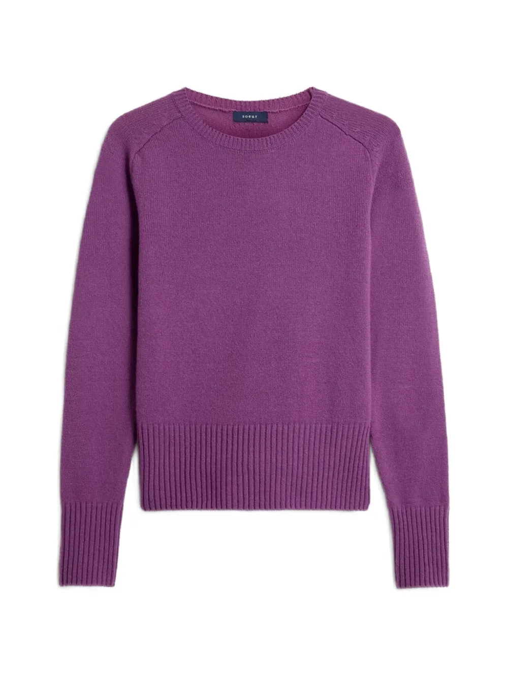 Soeur Jamie ribbed-trim sweater