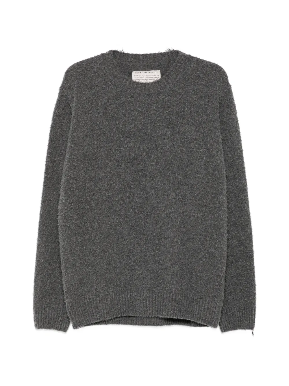 original vintage style Dread boucle-knit sweater