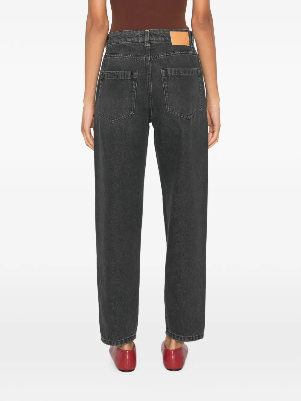 I BLUES Clare straight jeans Grijs