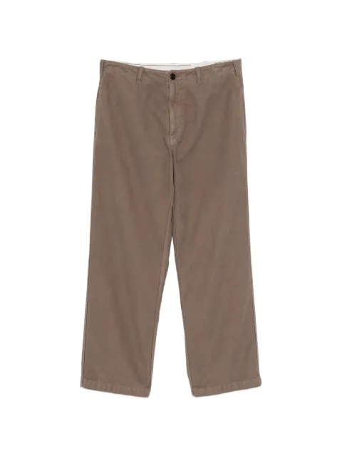 original vintage style straight-leg trousers
