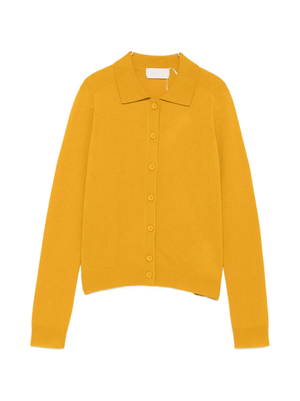 I BLUES button-up collared cardigan - Gelb