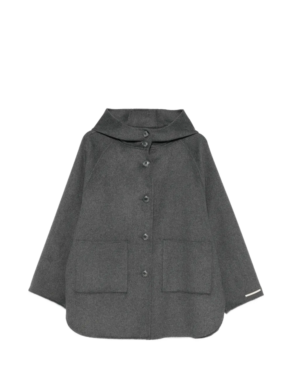I BLUES hooded button-up jacket