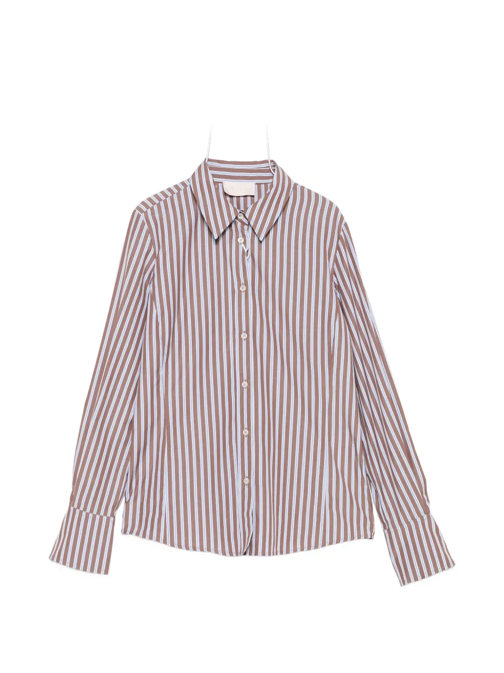 I BLUES vertical-stripe shirt - Marrone