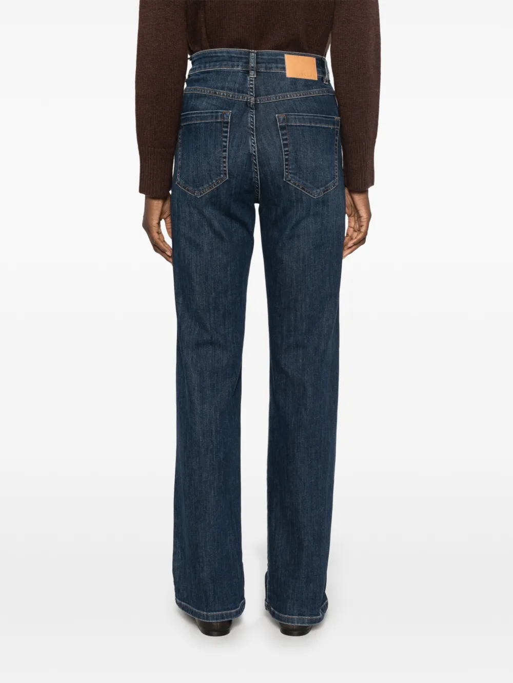 I BLUES Jeans met riemlussen Blauw