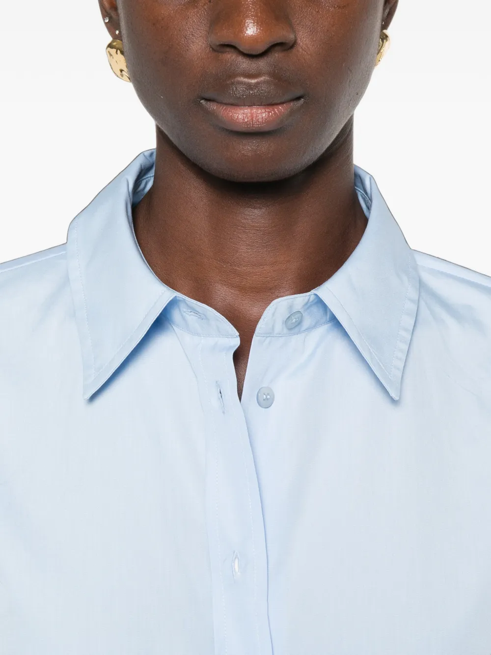 I BLUES Button-down blouse Blauw