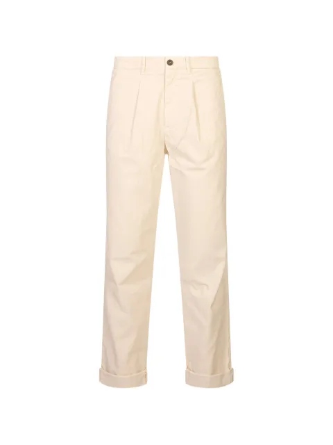 Mason's Pinces pleated turn-up trousers