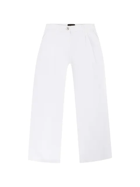 Dolce & Gabbana Kids Calça com patch de logo