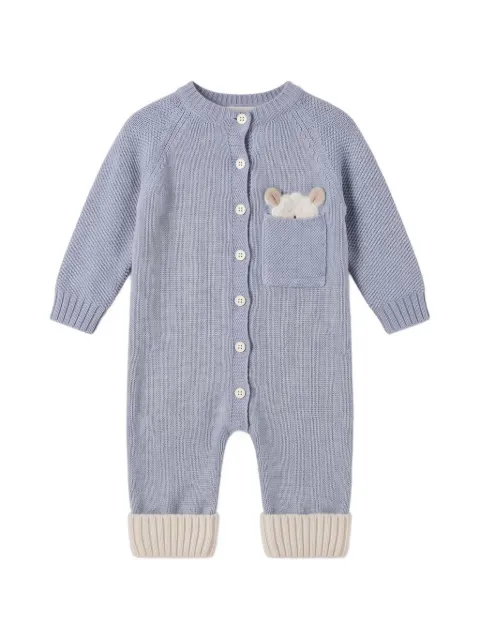 Gensami kids Peekaboo knitted romper
