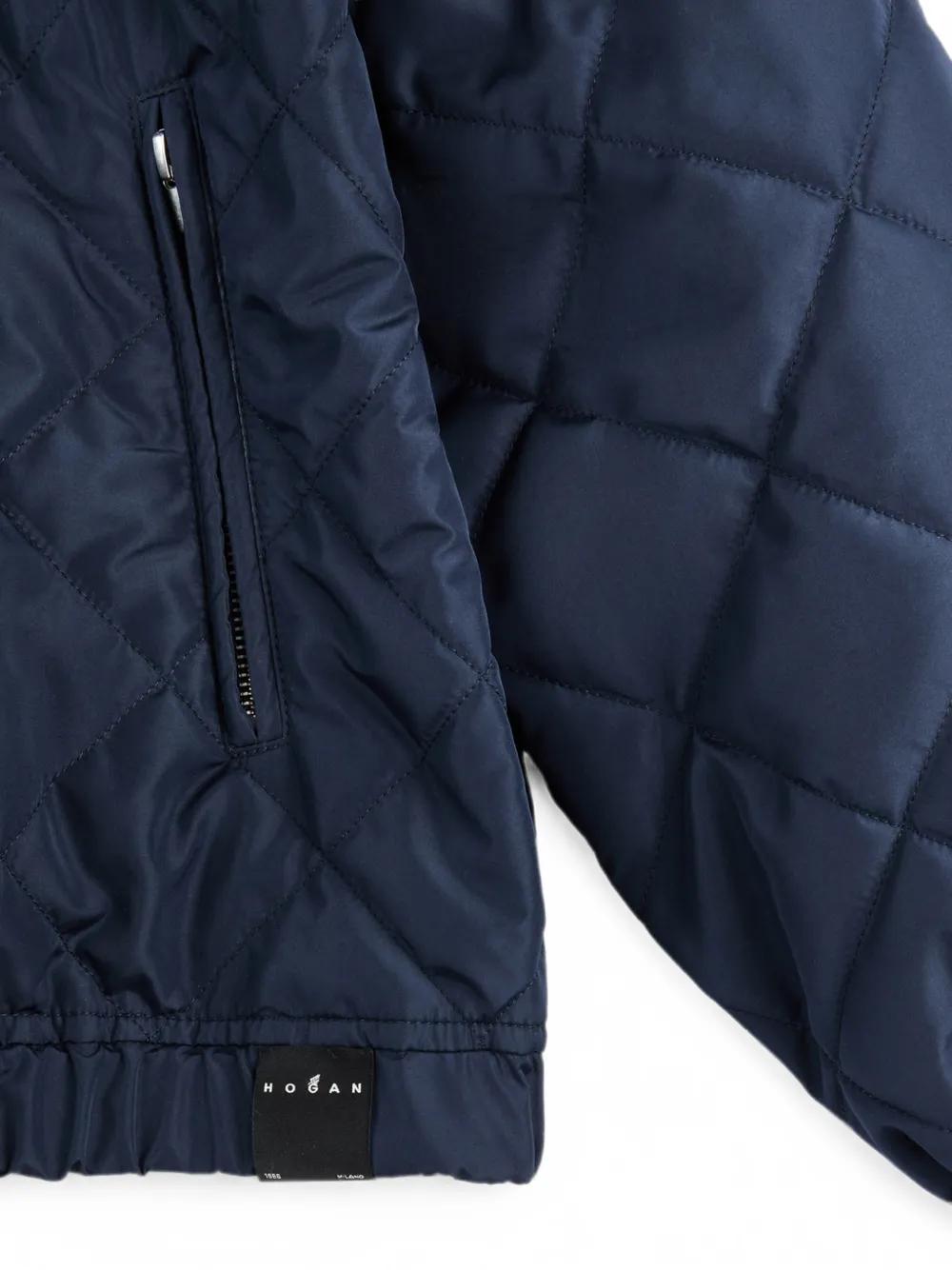 Hogan Gewatteerd bomberjack Blauw