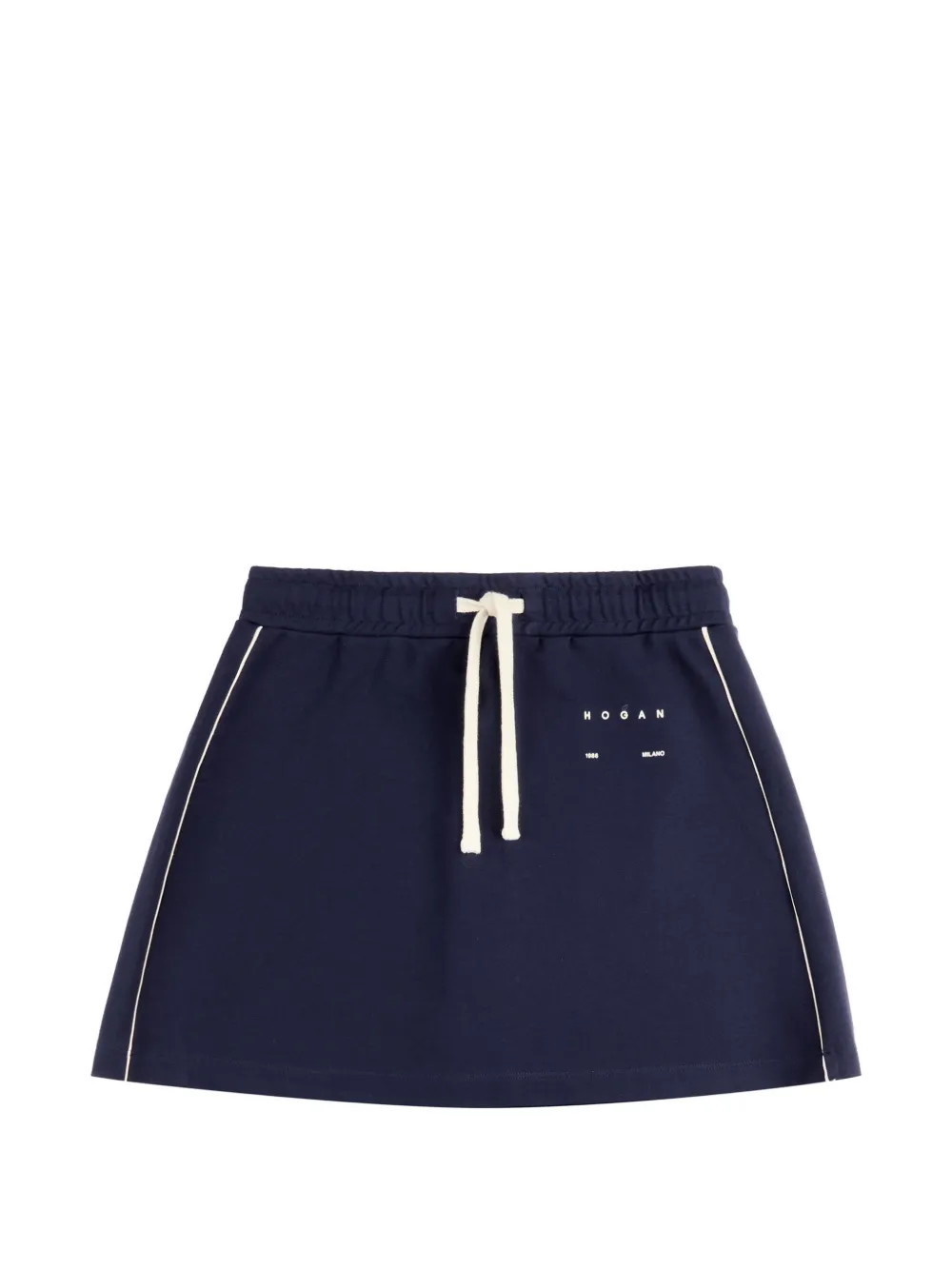 Hogan miniskirt in stretch jersey - Blu