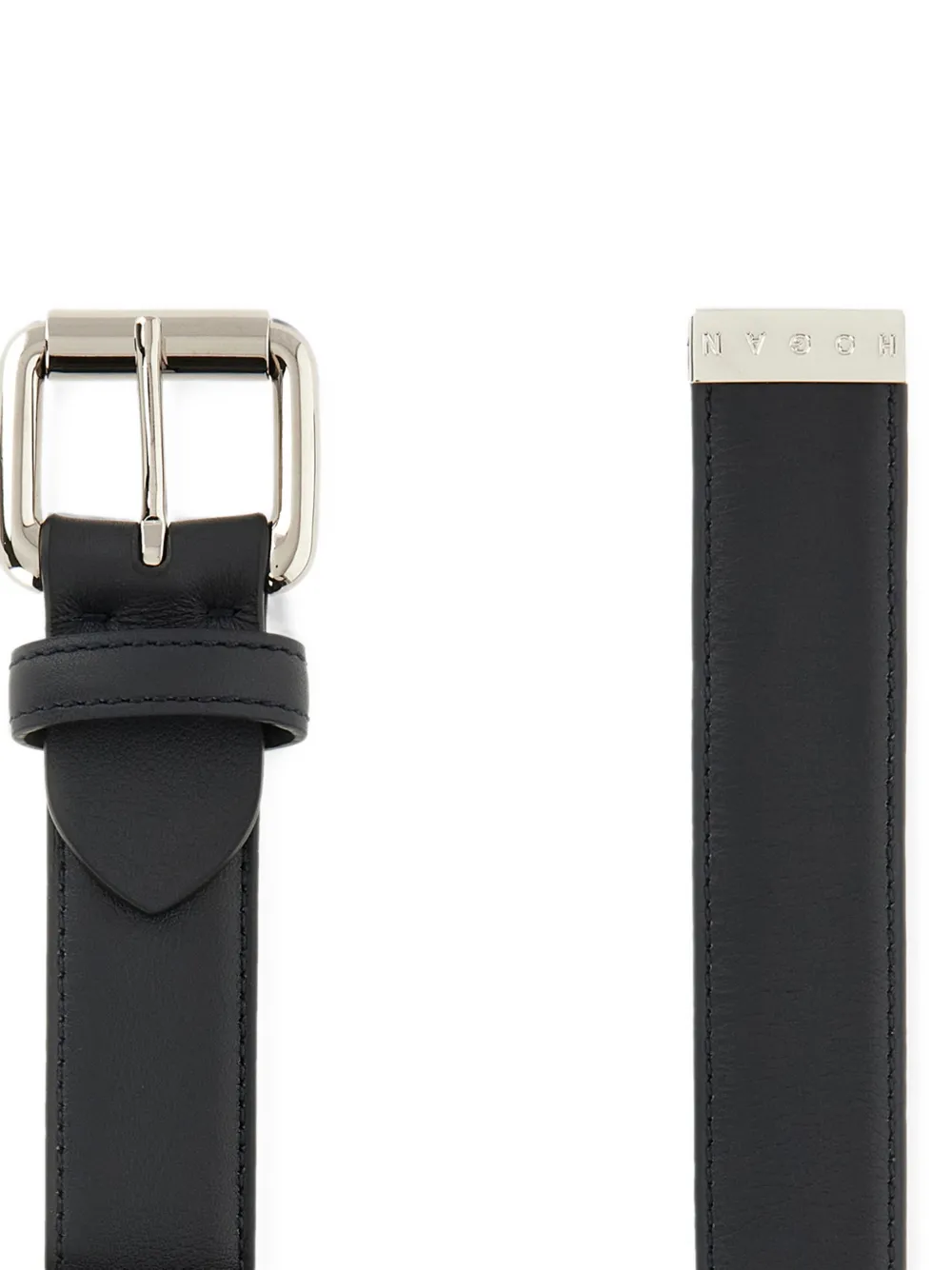 Hogan Leren riem Blauw